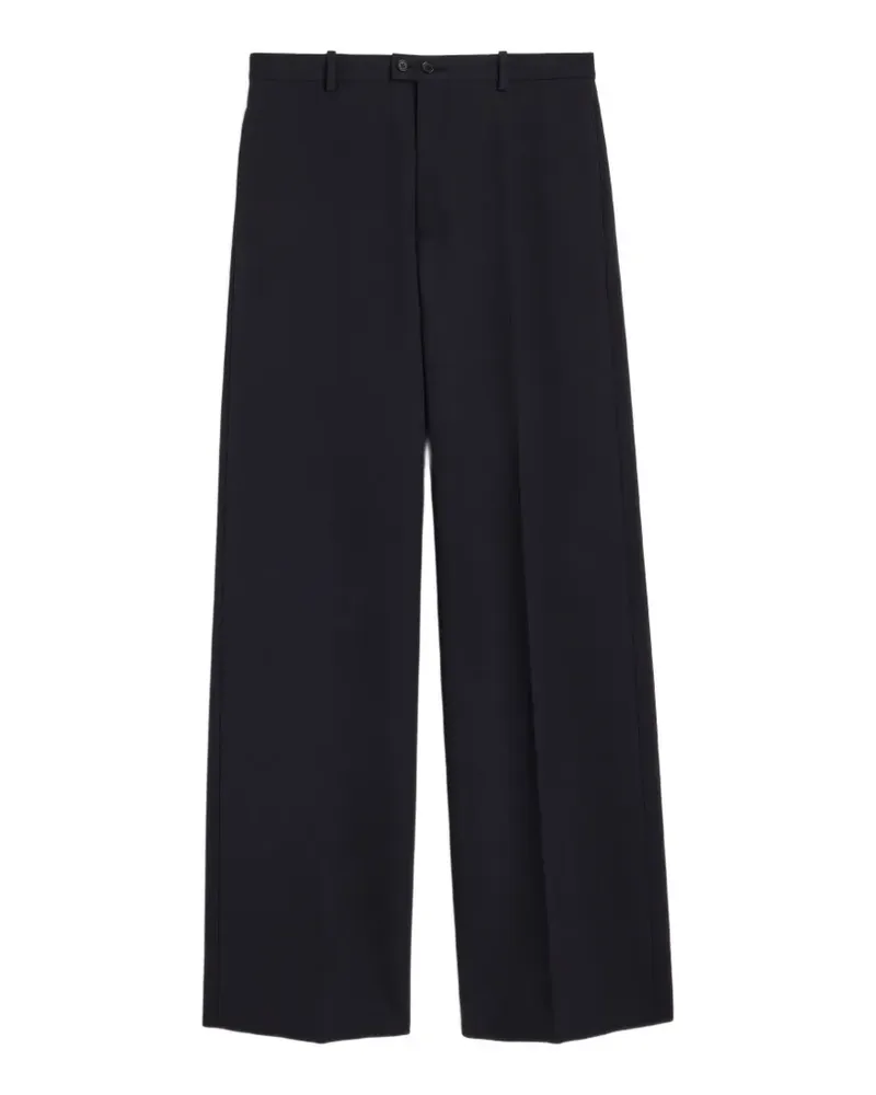 Jil Sander technical crêpe trousers - Schwarz Schwarz