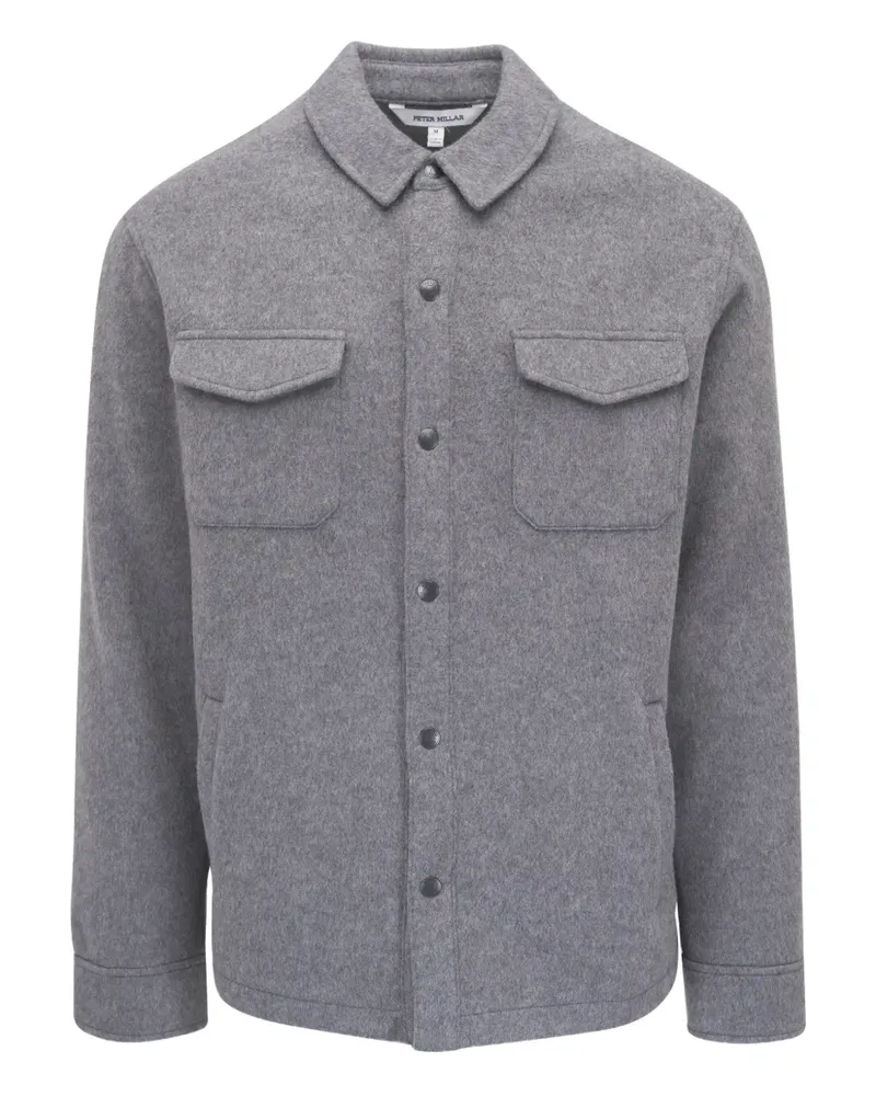 Peter Millar Jacke mit doppelter Tasche - Grau Grau