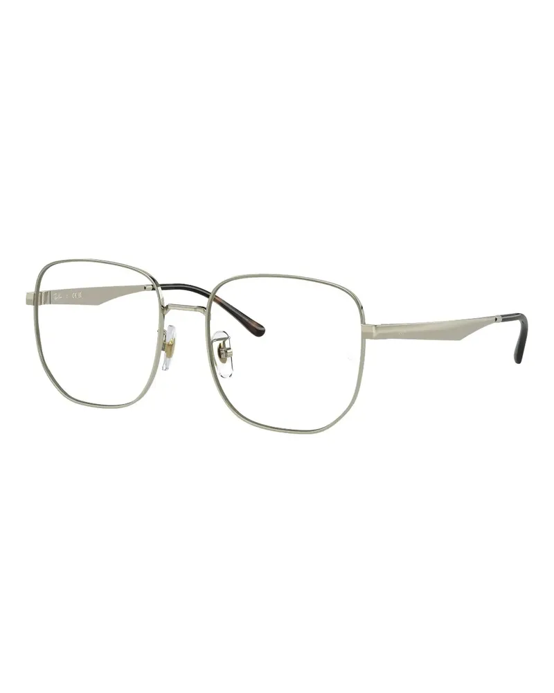 Ray Ban square-frame glasses - Silber Silber