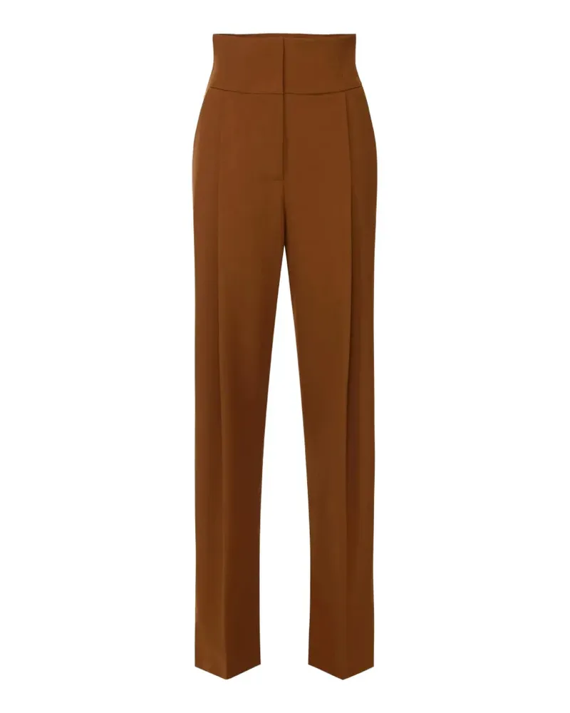 Elisabetta Franchi Hose aus Gabardine - Braun Braun