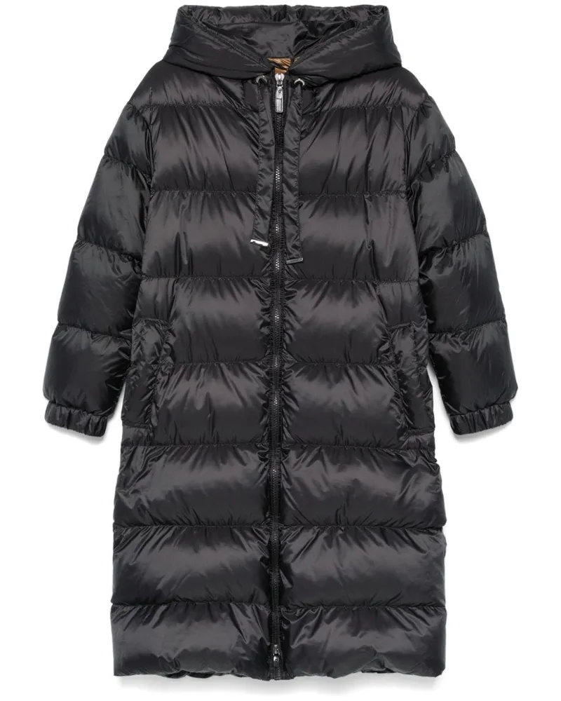 Max Mara Seipa Mantel - Schwarz Schwarz