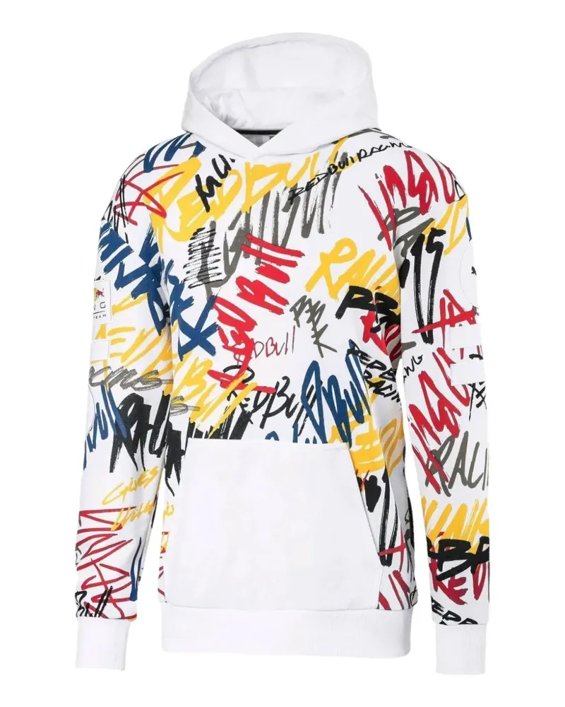 Puma Red Bull Racing T-Shirt mit Kapuze - Weiß Weiß