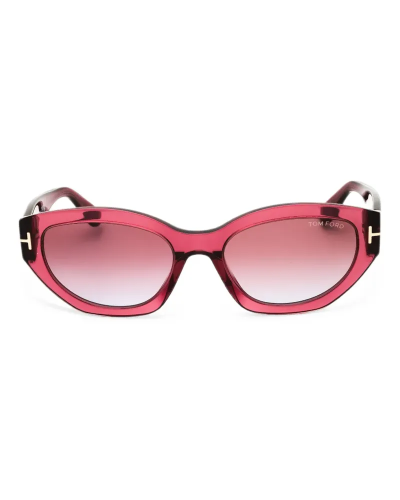 Tom Ford Penny Sonnenbrille mit Cat-Eye-Gestell - Rosa Rosa