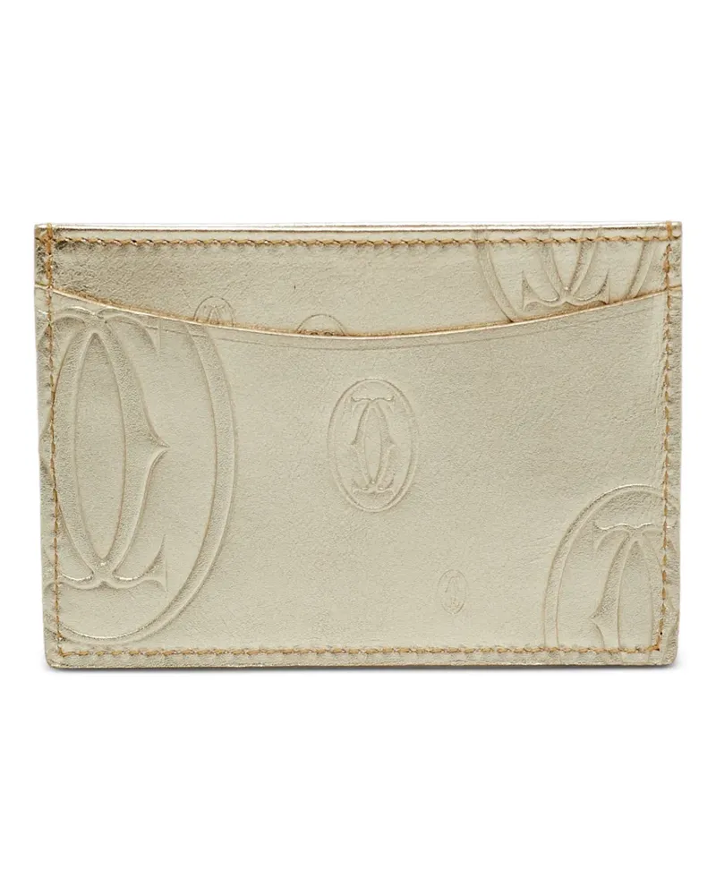 Cartier Happy Birthday leather card holder - Gold Gold