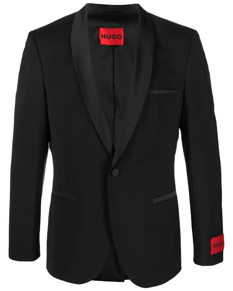 HUGO BOSS Klassischer Smoking - Schwarz Schwarz