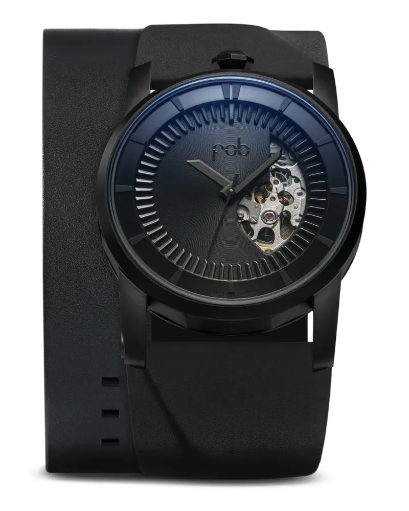 fob Paris R413 Phantom Armbanduhr 41mm - Schwarz Schwarz