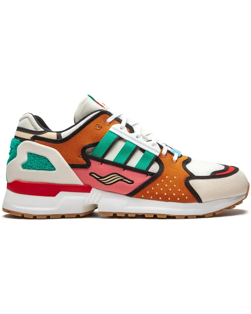 adidas x The Simpsons ZX 1000 Krusty Burger Sneakers - Weiß Weiß
