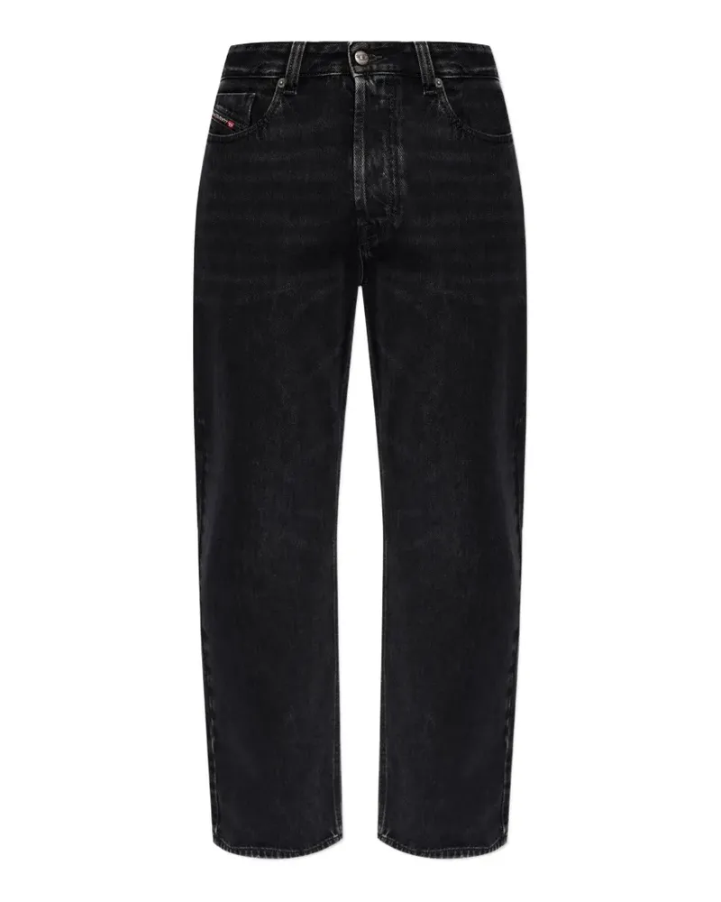 Diesel 1980 D-EEPER Straight-Leg-Jeans - Schwarz Schwarz