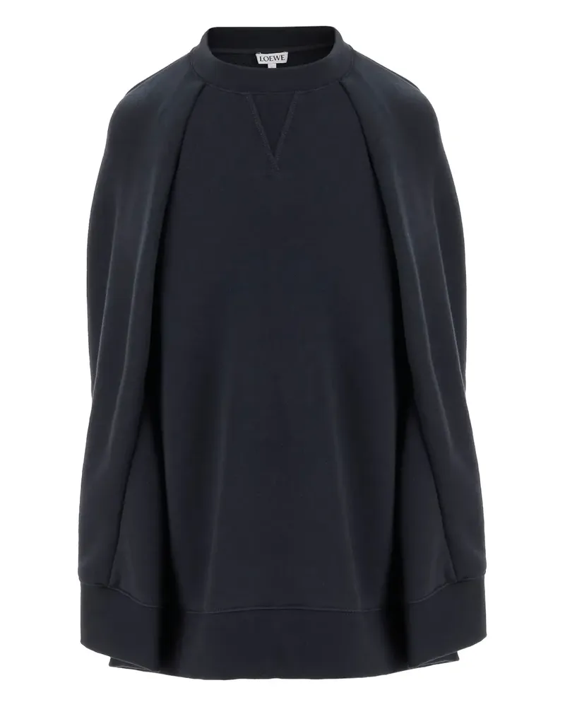 Loewe Sweatshirt mit rundem Ausschnitt - Blau Blau