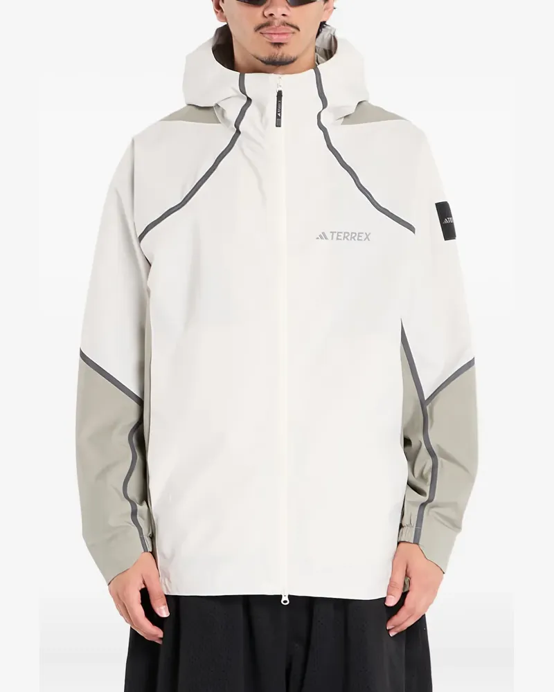 adidas Nat Geo Climaproof Kapuzenjacke - Nude Nude