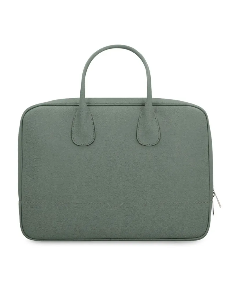 Valextra My Logo Laptoptasche - Grün Grün