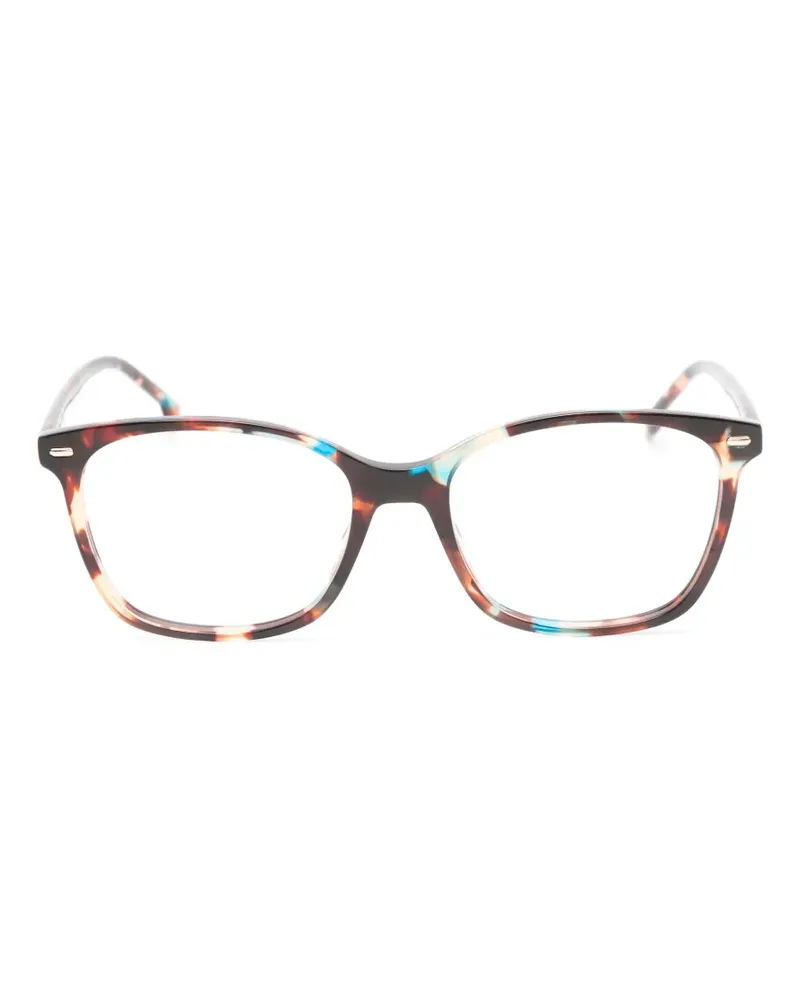 Carrera Eckige Brille in Schildpattoptik - Braun Braun