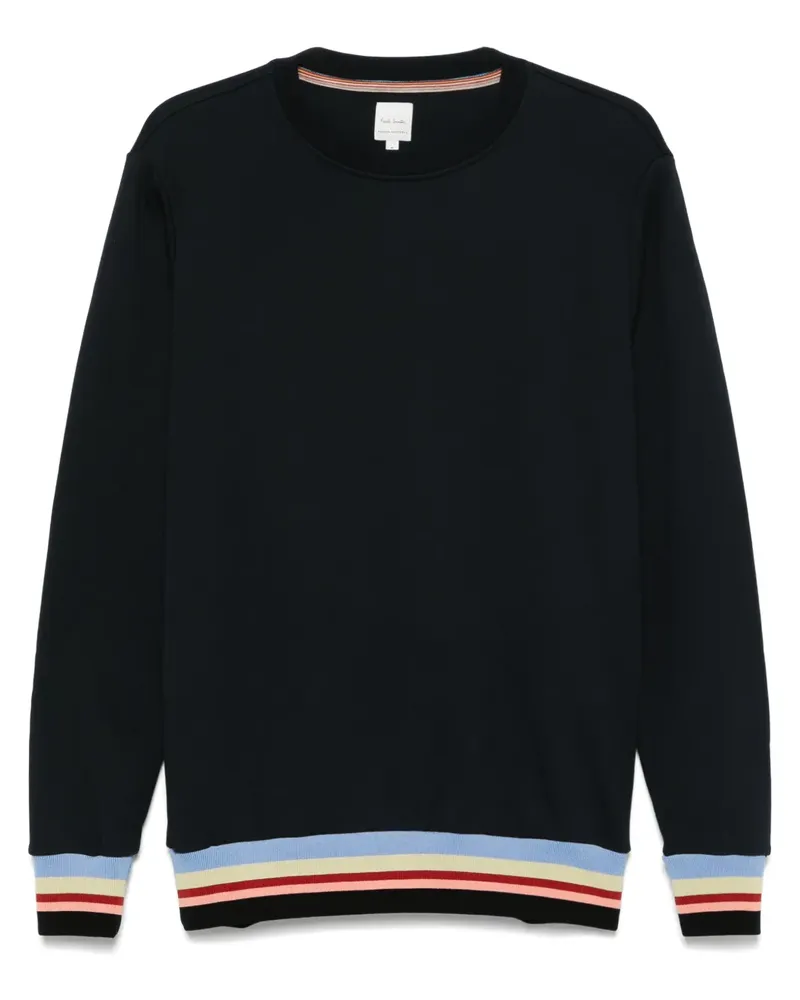 Paul Smith Sweatshirt mit Siganture-Streifen - Blau Blau