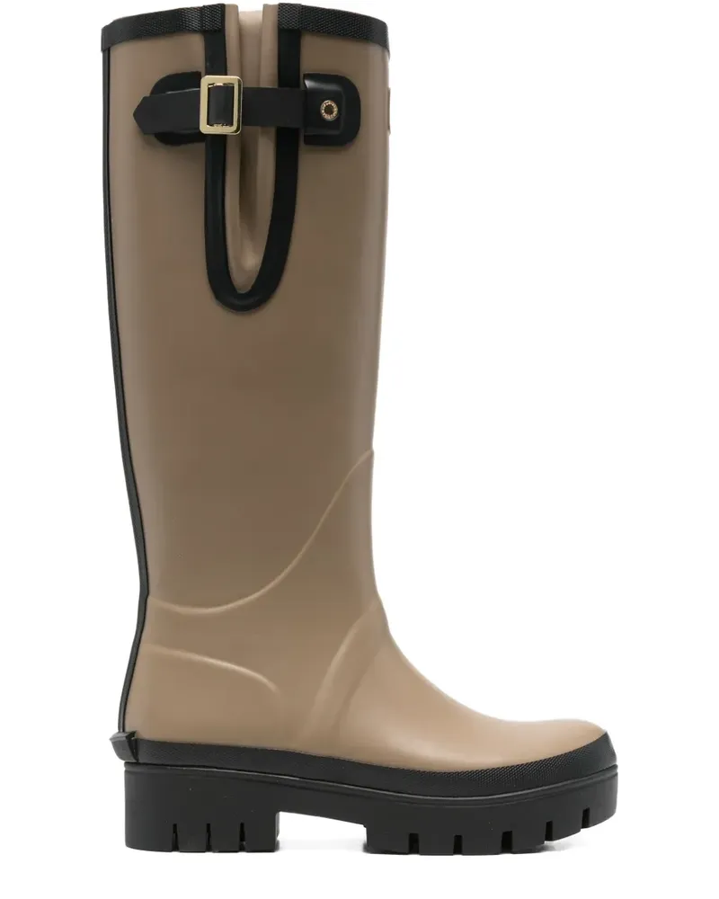 Barbour Leighton Stiefel mit hohem Schaft - Nude Nude