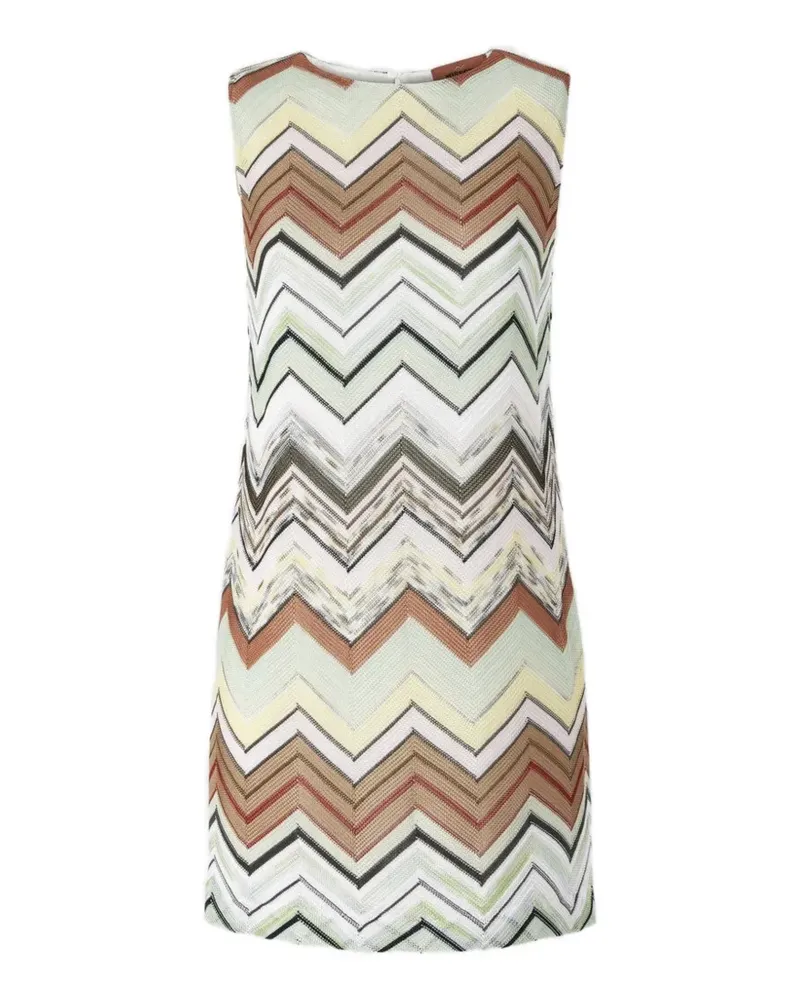 Missoni Ärmelloses Minikleid - Grün Grün
