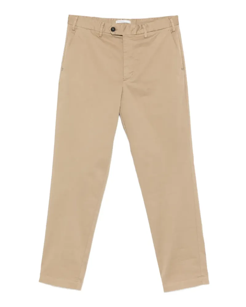 Entre Amis Nilo belt-loop trousers - Nude Nude