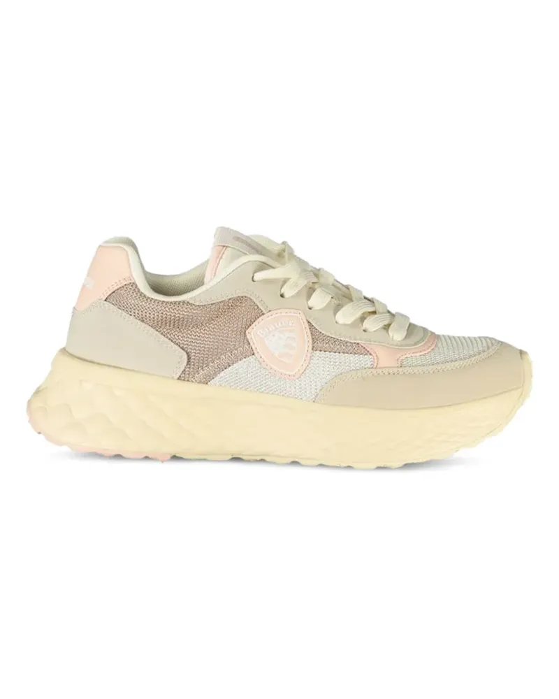 Blauer mesh-panelled sneakers - Nude Nude