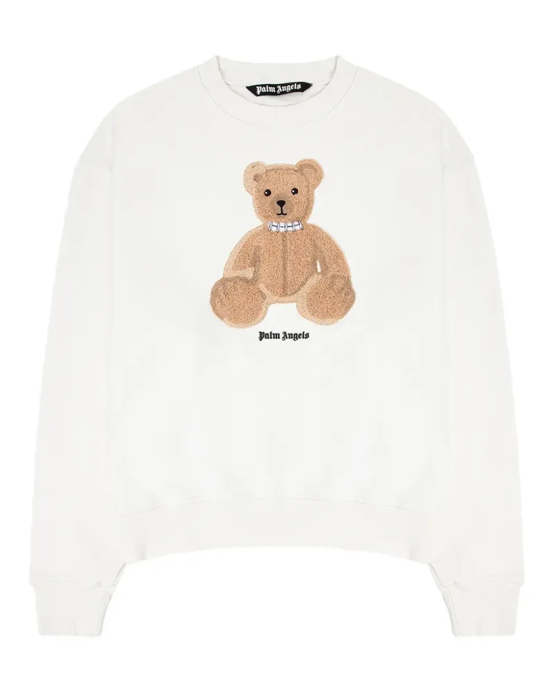 Palm Angels Pullover mit Bären-Patch - Nude Nude
