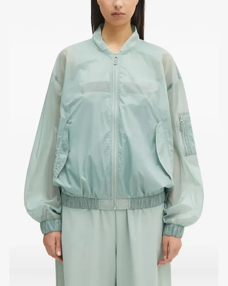 Maison Margiela Bomberjacke mit Reißverschluss - Grün Grün