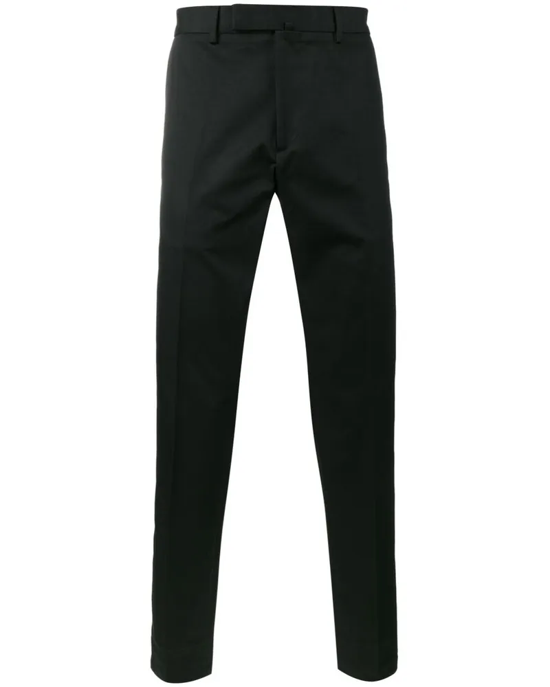 Valentino Garavani Klassische Slim-Fit-Hose - Schwarz Schwarz