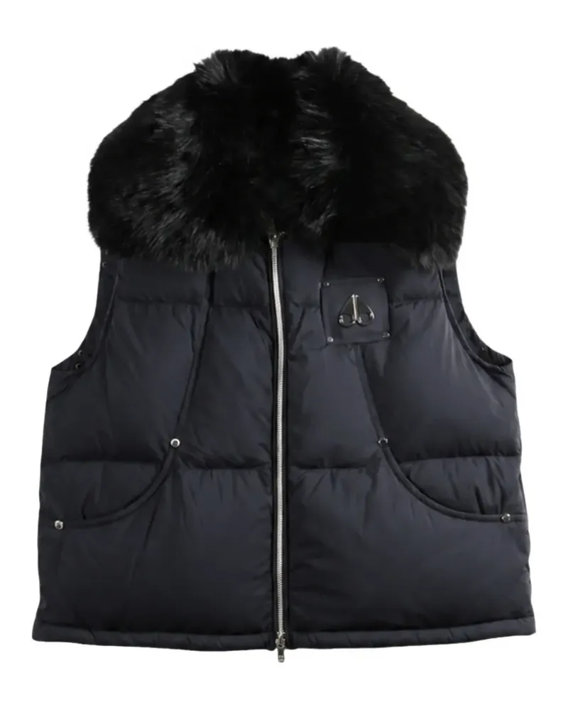 Moose Knuckles Everest quilted gilet - Schwarz Schwarz