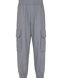 Balmain Cargohose mit Tapered-Bein Grau