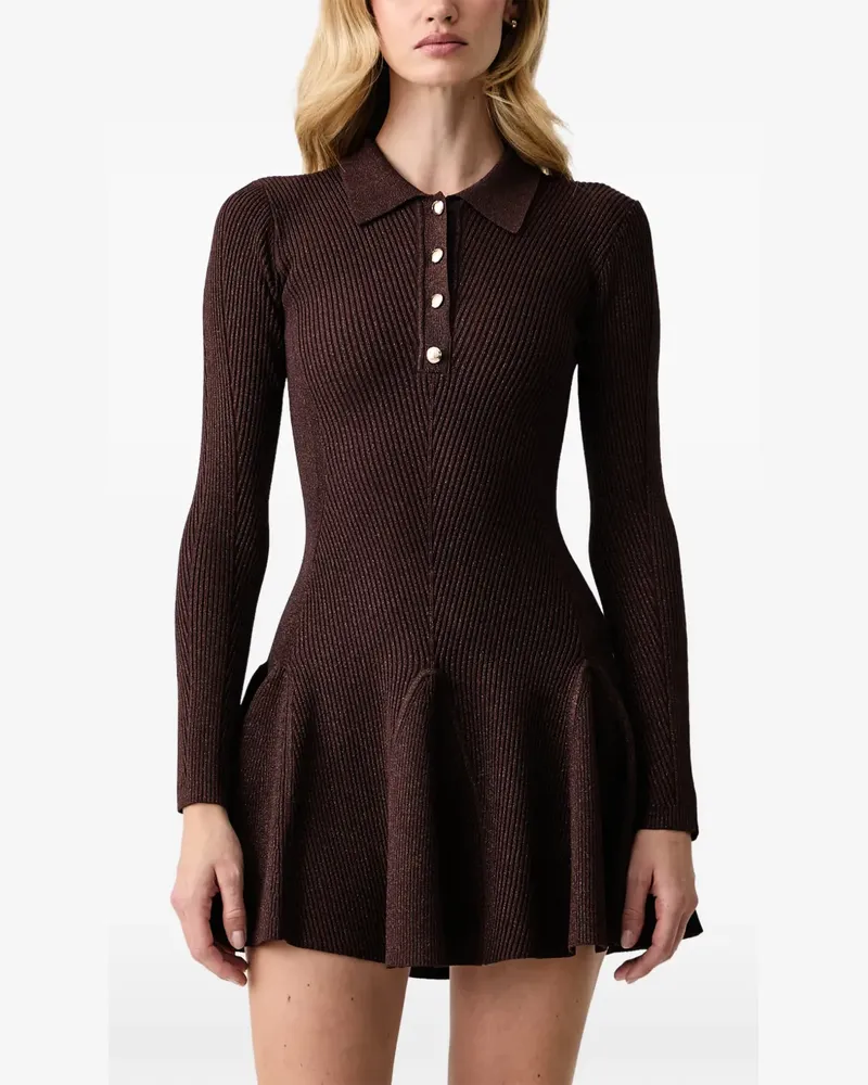 Retrofête Biona mini dress - Braun Braun