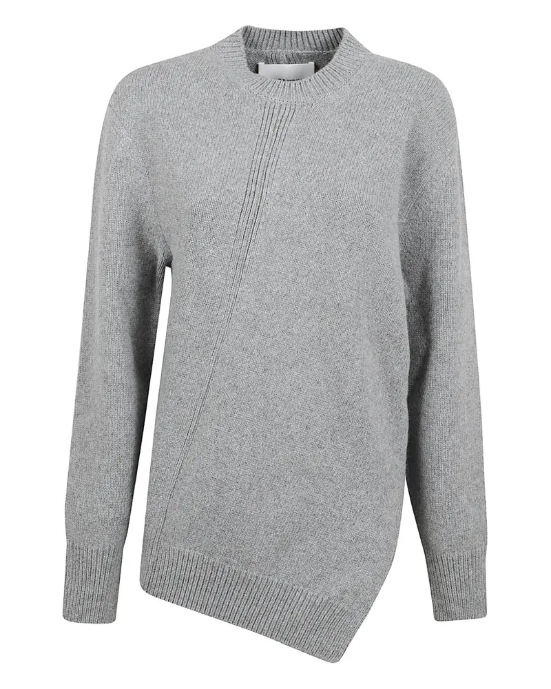 Jil Sander asymmetrical sweater - Grau Grau
