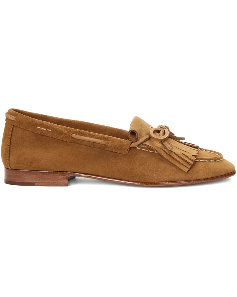 Ralph Lauren Segelschuhe aus Wildleder - Braun Braun