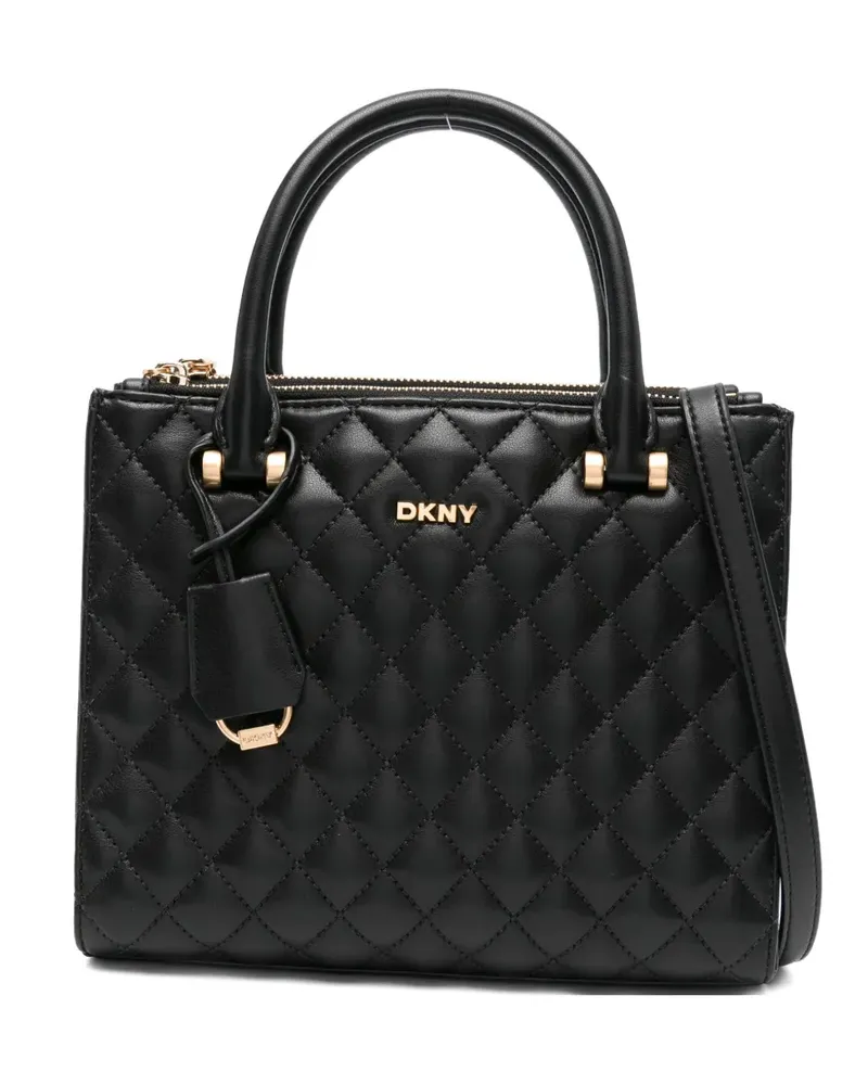 DKNY Gesteppter Shopper - Schwarz Schwarz