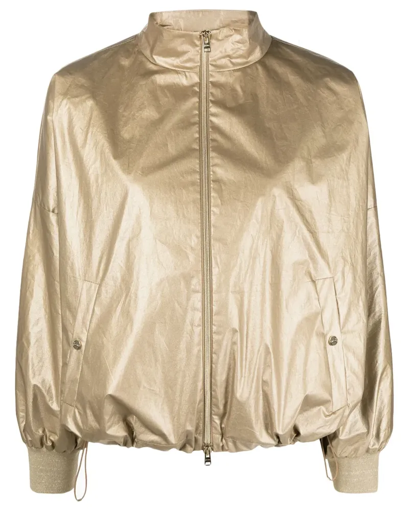 Herno Bomberjacke mit Reißverschluss - Gold Gold