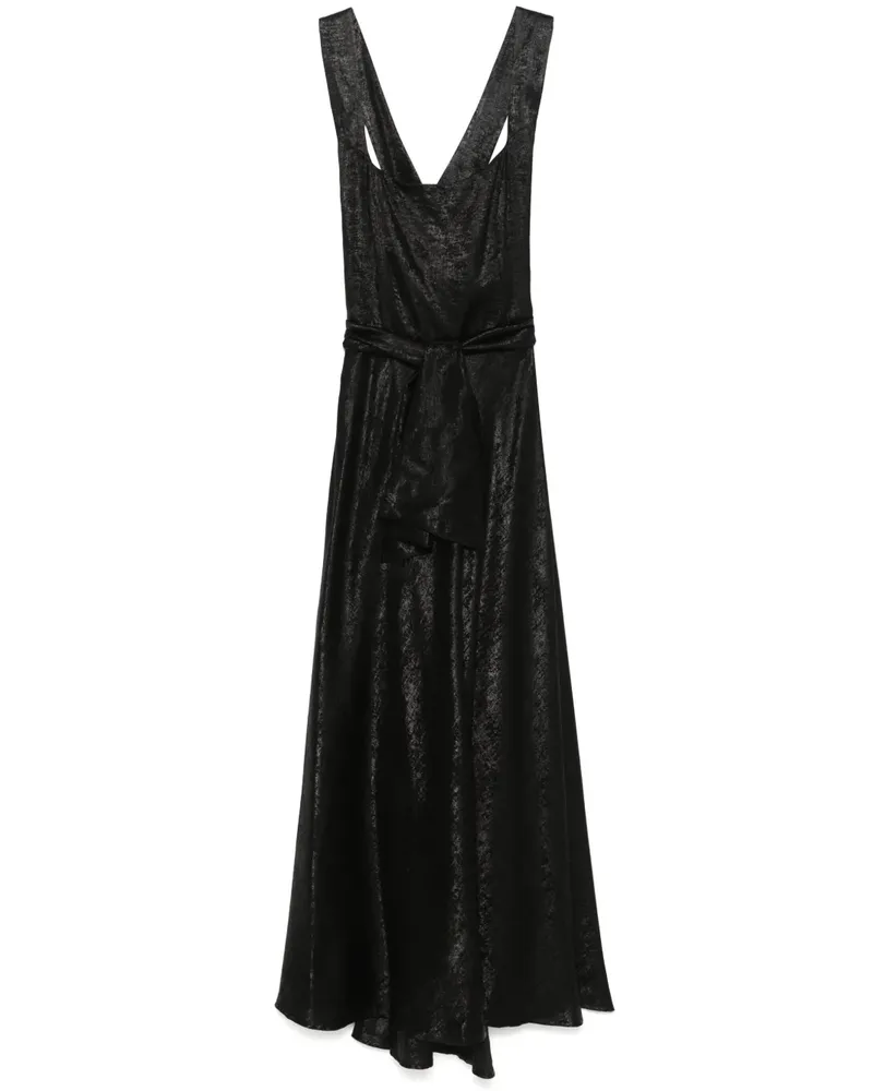 Baruni Monarda Maxikleid - Schwarz Schwarz