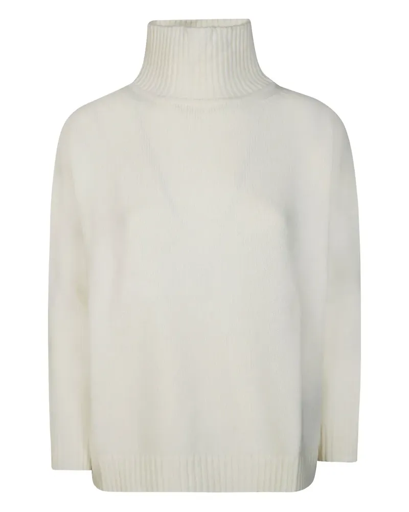 Max Mara Borgia Pullover mit Stehkragen - Nude Nude