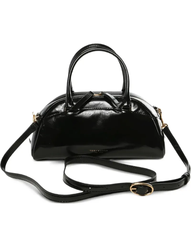 Tory Burch Clutch mit Henkel - Schwarz Schwarz