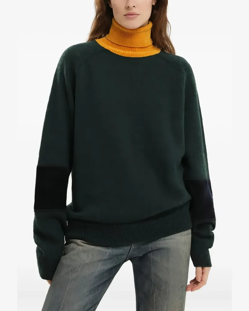1989 STUDIO Pullover mit Rollkragen - Grün Grün