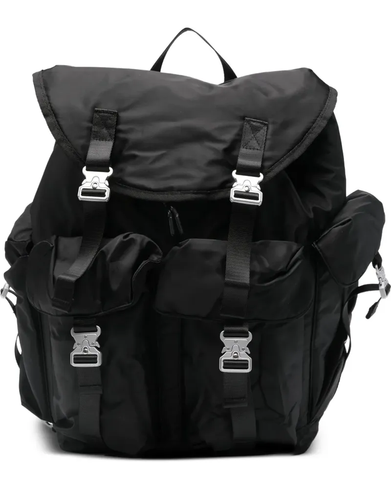 Alpha Industries UV Field Rucksack - Schwarz Schwarz