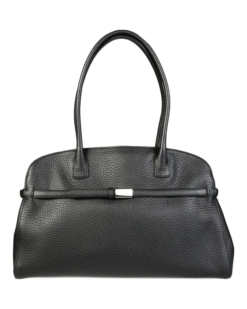 Orciani leather tote bag - Schwarz Schwarz