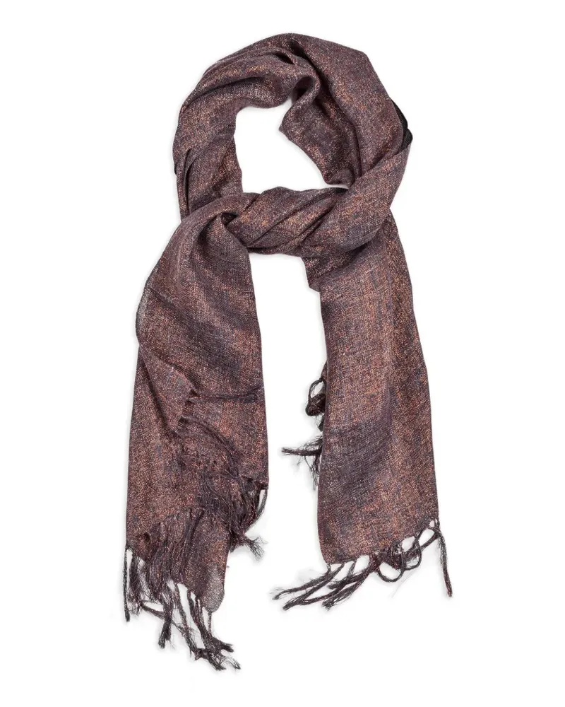 Brunello Cucinelli frayed scarf - Blau Blau