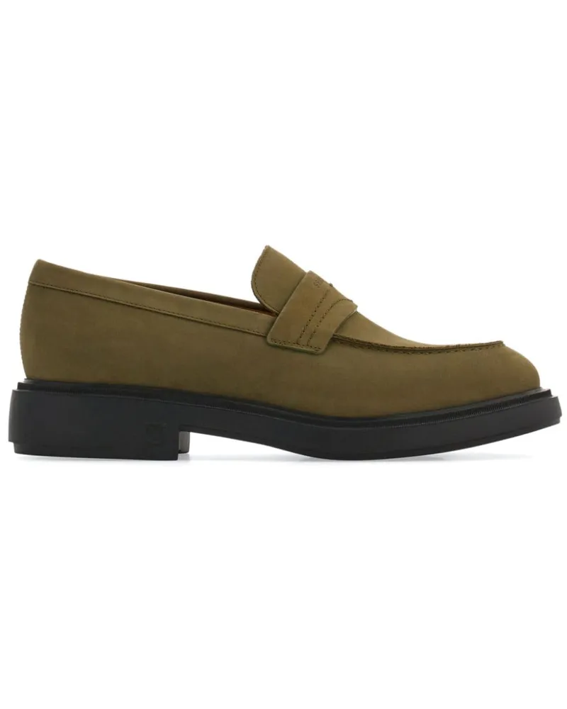 Ferragamo Klassische Penny-Loafer - Grün Grün