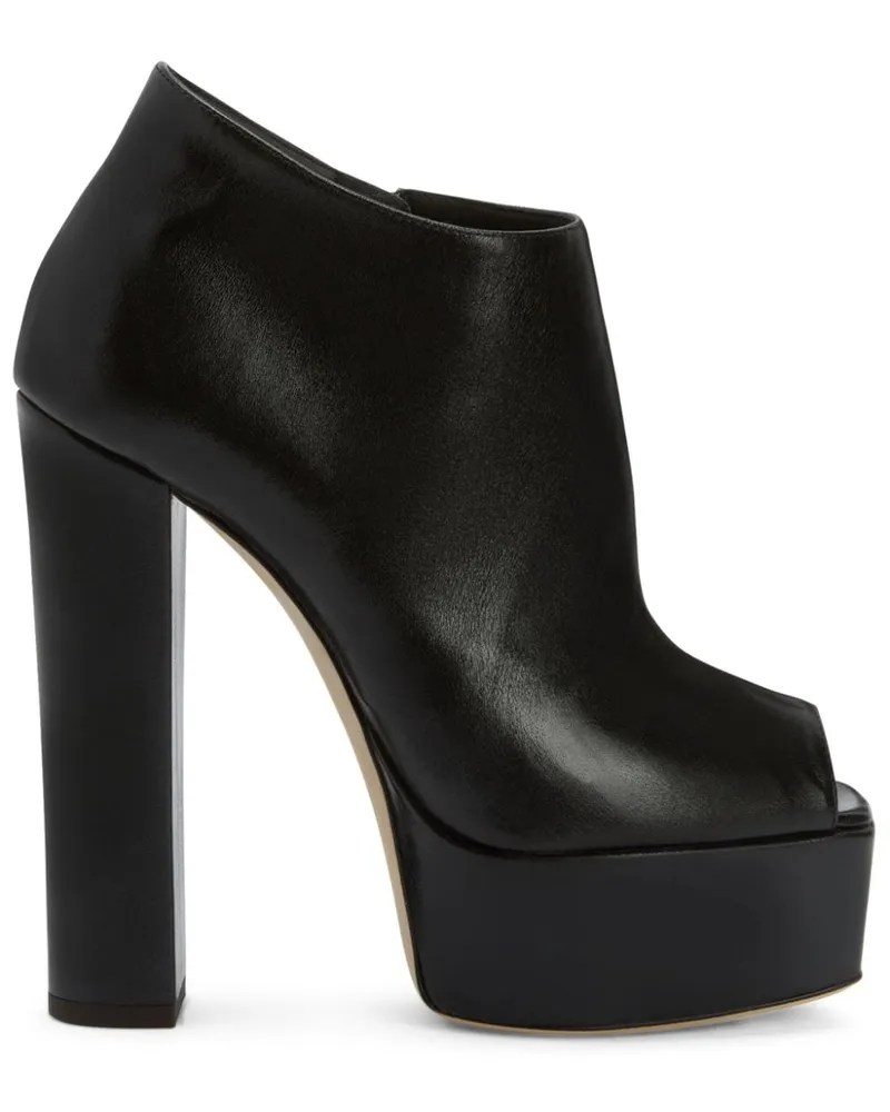 Giuseppe Zanotti Judith Stiefel 120mm - Schwarz Schwarz