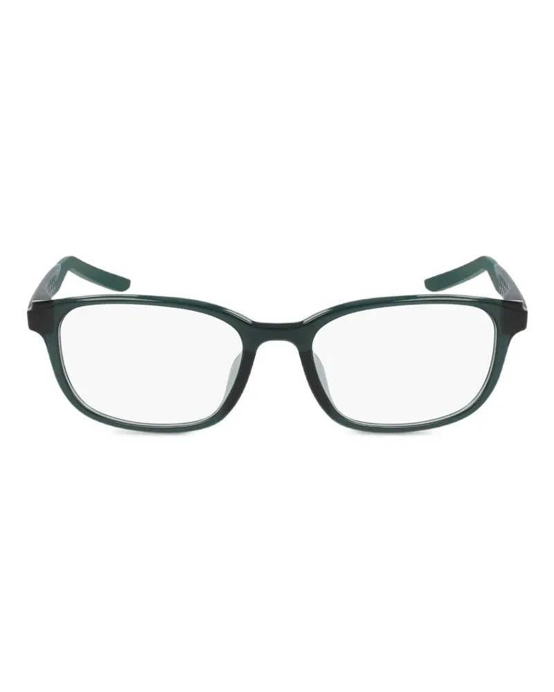 Nike Brille mit eckigem Gestell - Grün Grün