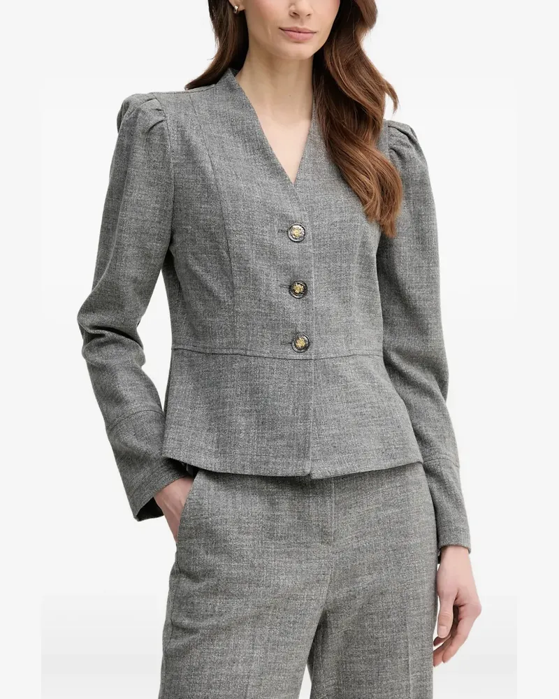 Joseph Ribkoff V-neck buttoned jacket - Grau Grau