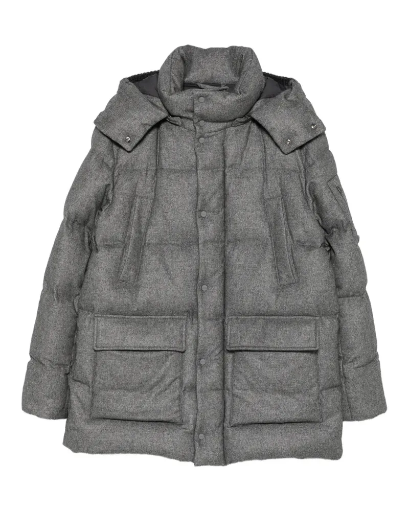 Herno hooded padded coat - Grau Grau