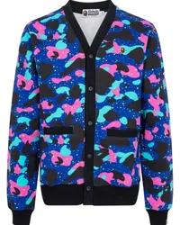 BAPE Cardigan Violett