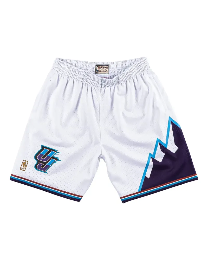 Mitchell & Ness Utah Jazz shorts - Weiß Weiß