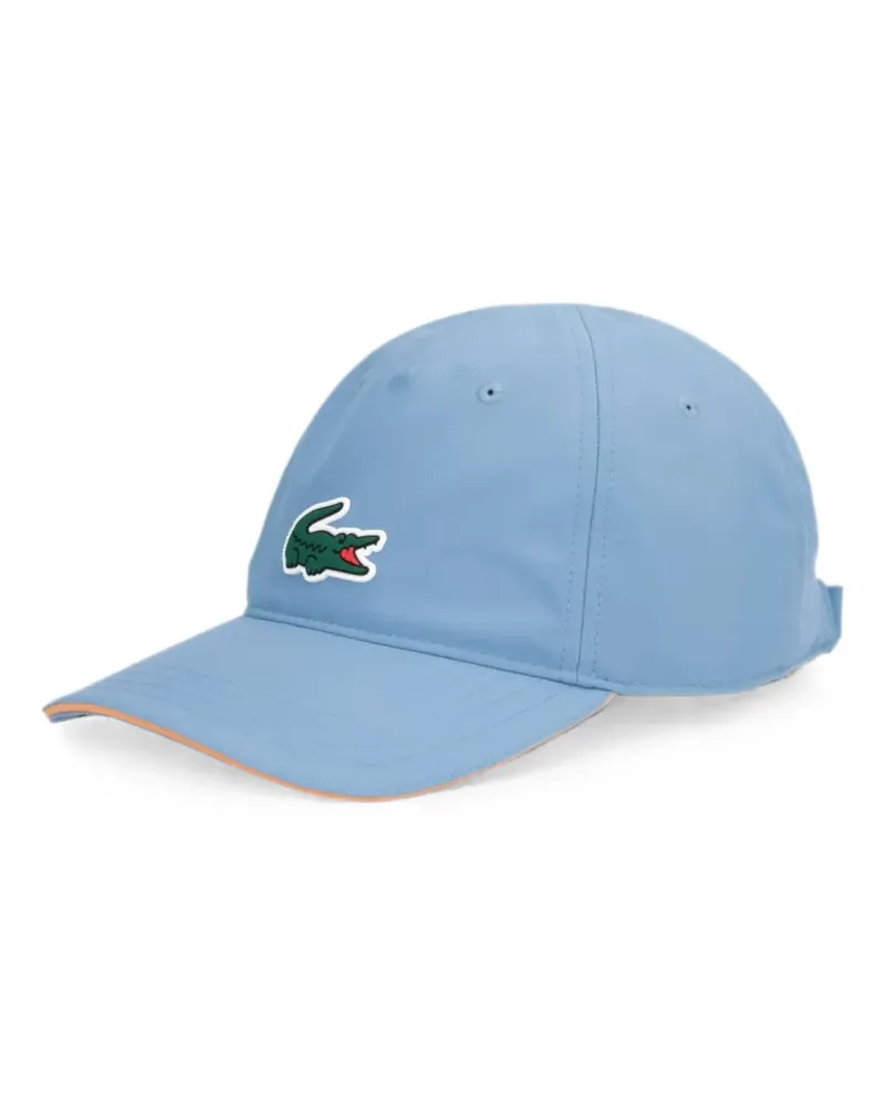 Lacoste logo-patch baseball cap - Blau Blau