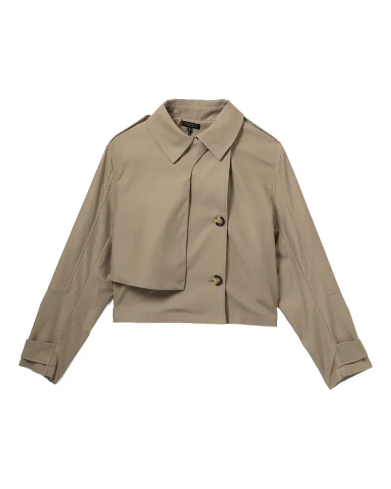 Rag & Bone Jamie Cropped-Jacke - Nude Nude