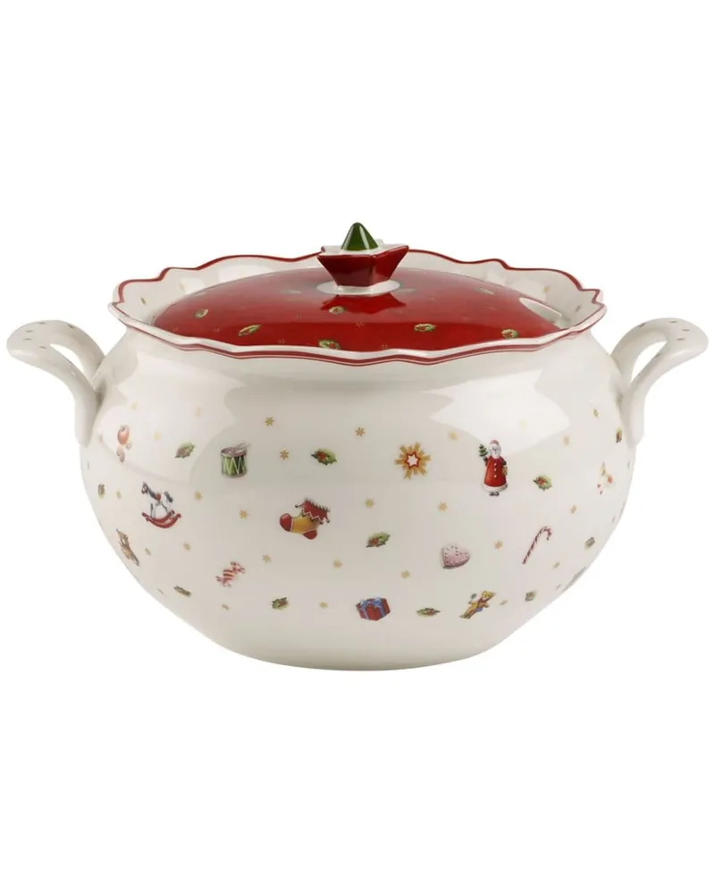 Villeroy & Boch Terrine aus Porzellan mit Print - Mehrfarbig Mehrfarbig