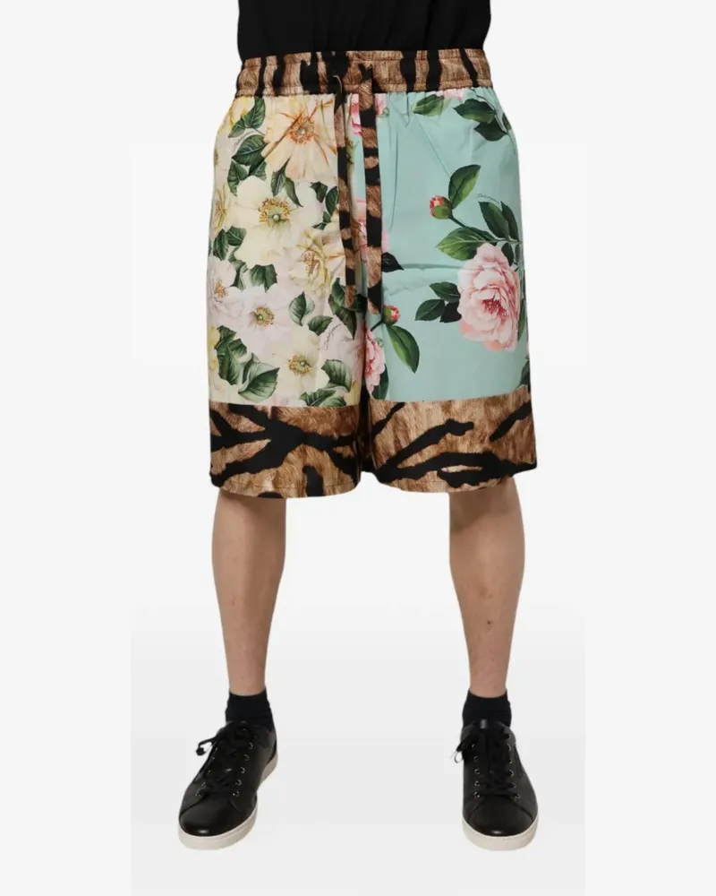 Dolce & Gabbana Shorts mit Animal-Print - Nude Nude