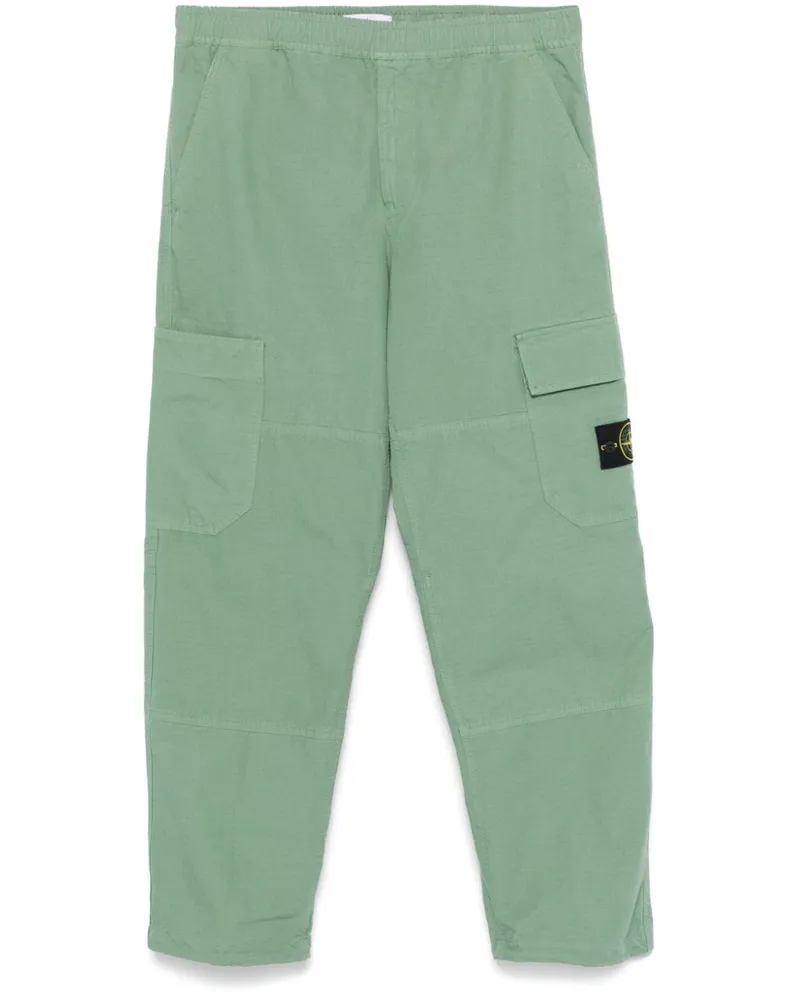 Stone Island Hose aus Ripstop - Grün Grün